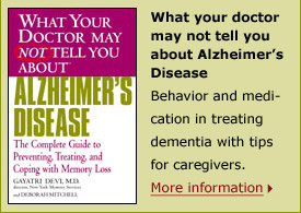What Your Doctor May Not Tell You About Alzheimer's Disease